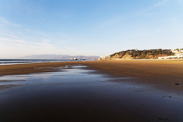 Ocean beach in San Francisco