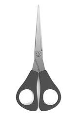 realistic 3d render of scissors