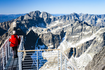 view from Lomnicky Peak, Vysoke Tatry (High Tatras), Slovakia © Richard Semik