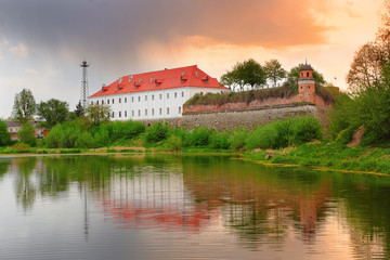 Naklejka na ściany i meble Castle in Dubno