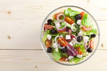 Fresh Greek salad
