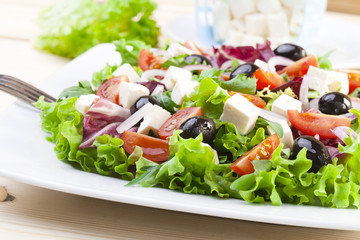 Fresh Greek salad