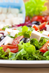 Fresh Greek salad