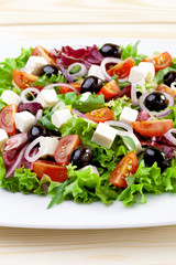 Fresh Greek salad
