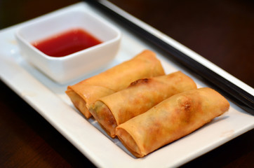 Chines food - Egg rolls