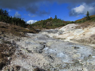 後生掛温泉の景観