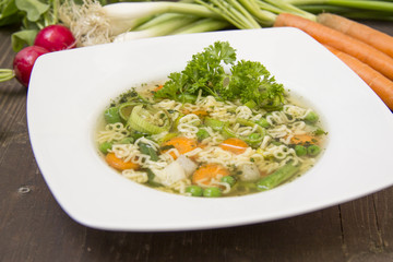 Gemüsesuppe