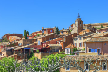 Fototapeta na wymiar Roussillon Wieś