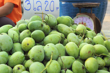 Fresh mango fruit in the market