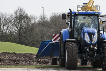 Obraz premium agricultural machinery