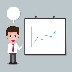 business man presentation