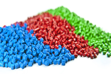 plastic polymer granules