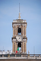 Bell tower at the Capitoline Hill in Rome