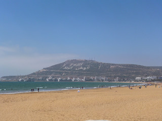 plage agadir maroc