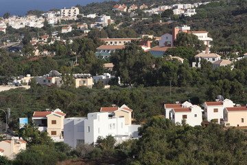 Fototapeta na wymiar cyprus city view