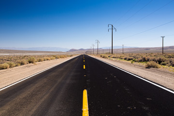 Highway im Death Valley