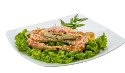 Boiled crab