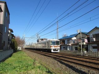 Naklejka premium 新京成線