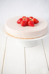 cheesecake with strawberry