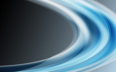 amazing abstract motion blue waves background rectangular