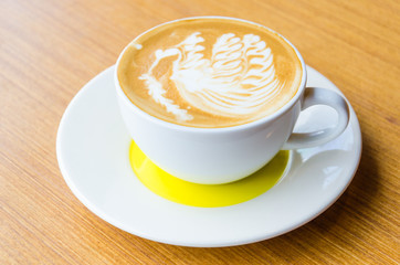 Latte coffee