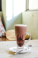 Hot chocolate drink