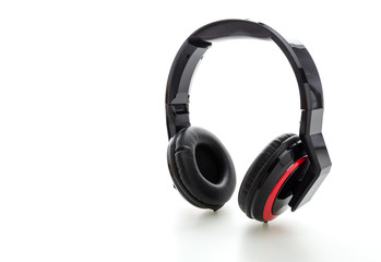 Headphone isolated on white