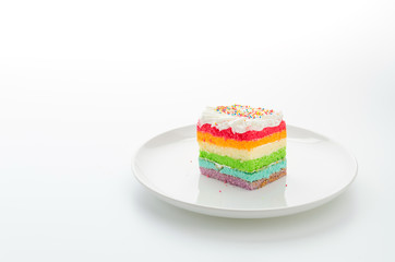 Rainbow cake