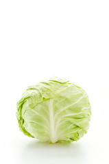 Cabbage isolated on white