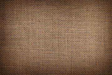 Sackcloth texture for the background