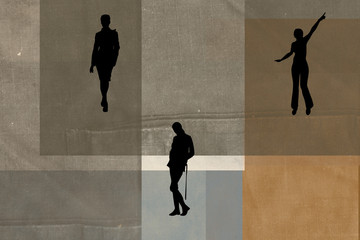 Silhouettes humaines