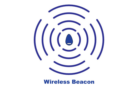 WEB ART DESIGN WIRELESS BEACON PHONE COMMERCE 020