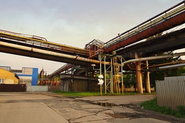 Old ironworks Poldi in Kladno