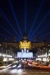 Fontana Magica e museo dell'arte catalana, Barcellona