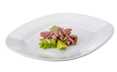 Beef carpaccio