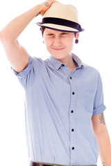 Young woman looking disappointed