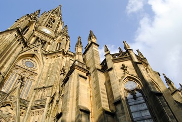 Fototapeta na wymiar Katedra w Donostia-San Sebastian