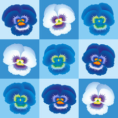 Pansy Blue