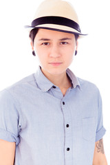 Portrait of a young woman