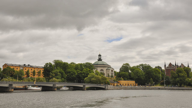 Stockholm, Altstadt, Skeppsholmen, Brücke, Schweden