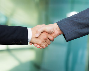 Business handshake