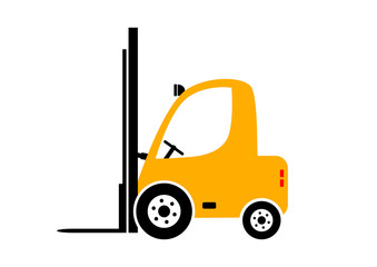 Forklift truck icon