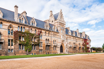 Fototapeta na wymiar Christ Church Oxford University, The Meadow Building