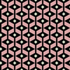 seamless pattern, modern art style