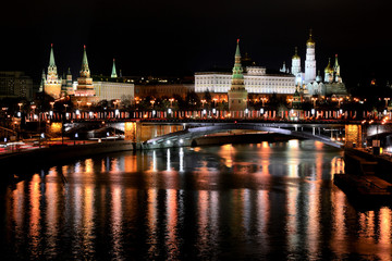 View from a Patriarshy Bridge, Moscow, Russia