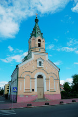 Fototapeta na wymiar small Christian church
