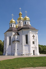 Fototapeta na wymiar Christian church in Ukraine