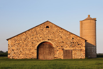 Stone Barn - Retro Rural Building