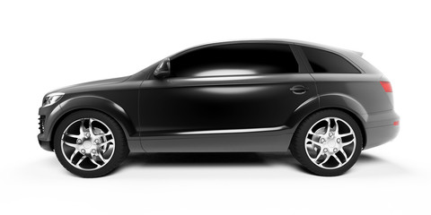Fototapeta na wymiar 3d rendered illustration of a SUV coupe