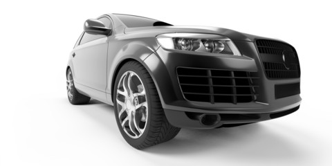 Plakat 3d rendered illustration of a SUV coupe